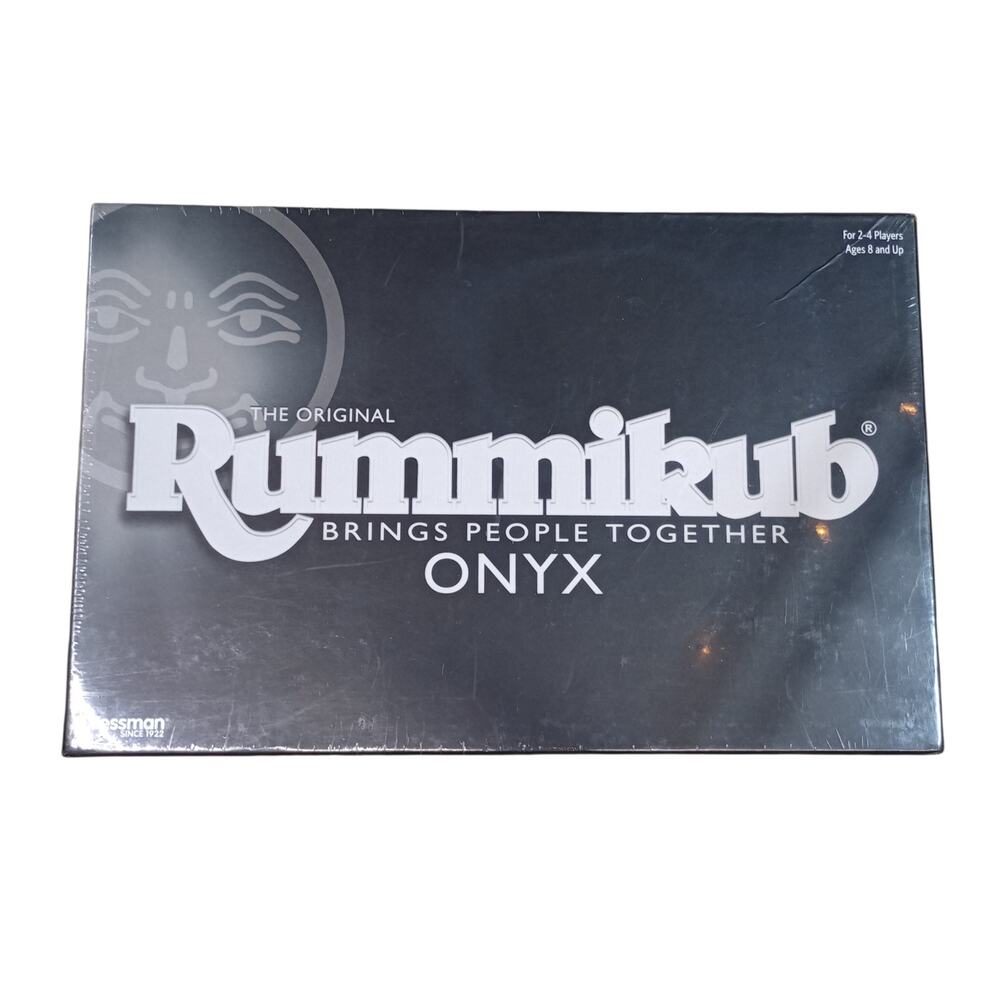 NEW/SEALED Rummikub Onyx Edition Rare Collectible Tile Game Pressman